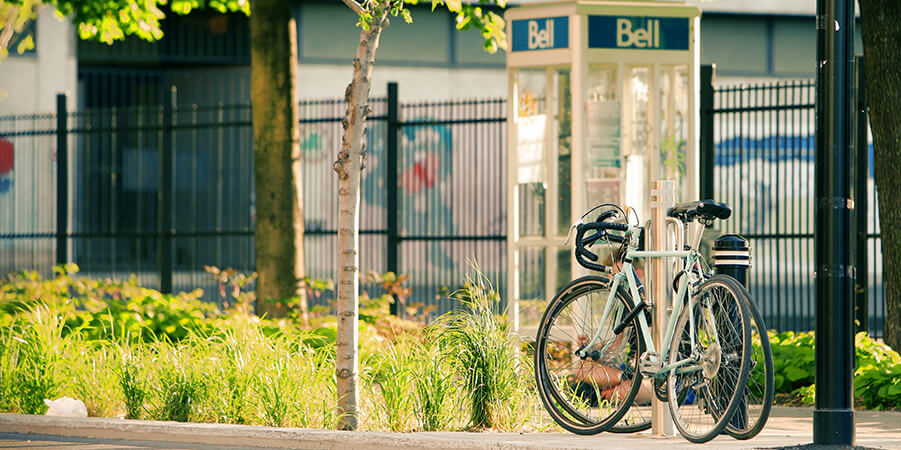 Two cycles on the stand